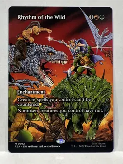 Rhythm of the Wild (Borderless) - #12 Magic Teenage Mutant Ninja Turtles - Image 1