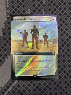 Secure the Wastes (Extended Art) (Surge Foil) Universes Beyond: Fallout Foil - Image 1