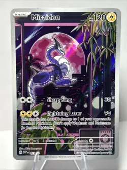 Miraidon SVP 013 Promo Scarlet and Violet TCG Pokemon Card - Image 1