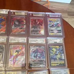 Pokemon Graded Japanese Holo Foil Card Lot Rayquaza Charizard Lugia Gengar - Image 4