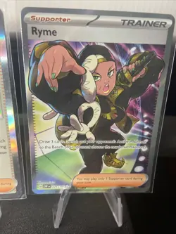 Set of 5 Pokemon Cards, 4 X Trainer & 1 X Energy, Full Art Ultra Rare Card NM - Image 4
