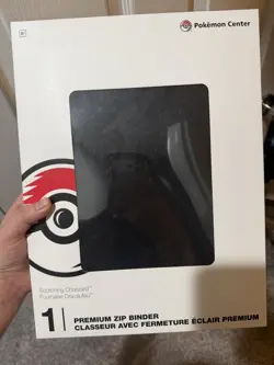 POKEMON CENTER Exclusive Scorching Charizard Premium 9 Pocket Binder NEW IN BOX! - Image 1