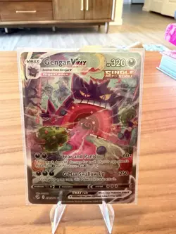 Gengar VMAX 271/264 Alt Art Alternate Art Secret Rare Fusion Strike Pokemon NM - Image 4