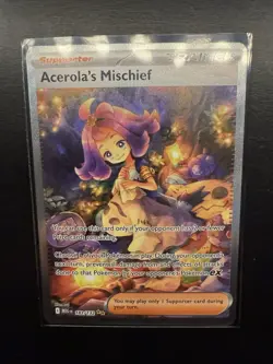 Pokemon Mega Evolution Acerola's Mischief Secret Illustration Rare, #183/132 - Image 1