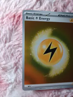 2026 Pokemon Ascended Heroes Basic Energy Lightning #MEE 004 Reverse Holo - Image 2