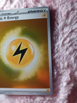 2026 Pokemon Ascended Heroes Basic Energy Lightning #MEE 004 Reverse Holo - Image 3