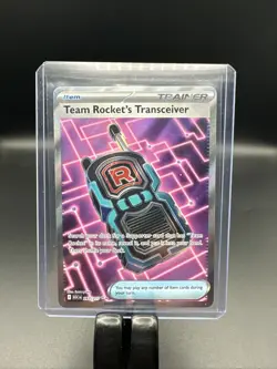 Team Rocket's Transceiver 263/217 Ultra Rare ME: Ascended Heroes Pokemon - Image 1