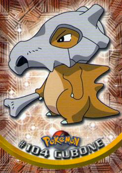 Cubone 104 - Topps Pokemon Series 2 NM - Image 1
