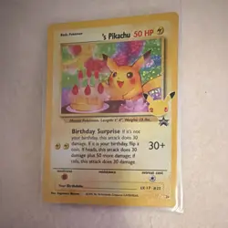 Pokemon ______'s Pikachu Wotc Promo Holo 24/53 English TCG celebrations - Image 1
