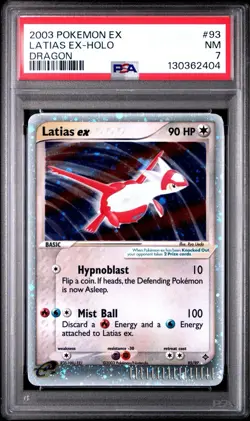 Pokemon TCG - Latias EX - 2004 Ex Dragon - PSA 7 - New Cert Number!! - Image 1