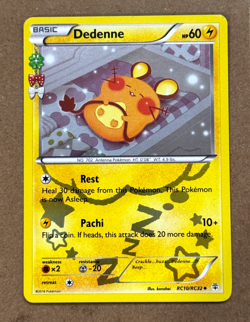 DEDENNE RC10/RC32 RADIANT COLLECTION POKEMON GENERATIONS HOLO - Image 1