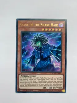 YuGiOh - MZMU-EN003 Stare of the Snake Hair - Ultra Rare - Image 1