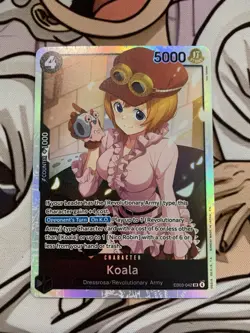 One Piece TCG Koala EB03-042 SR Near Mint English One Piece Heroines Edition - Image 1