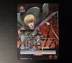 Armin Arlelt UE10BT/AOT-1-077 SR** Attack On Titan Union Arena - Image 1