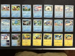 Pokemon Twilight Masquerade Complete Common, Uncommon & Holo Rare 147 Card Set - Image 4