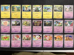 Pokemon Twilight Masquerade Complete Common, Uncommon & Holo Rare 147 Card Set - Image 5