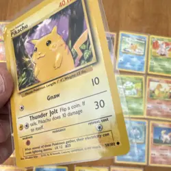 Pokemon 1999 Base Set Card Lot 22 Wizards Pikachu Squirtle Charmander Bulbasaur - Image 3