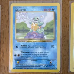 Pokemon 1999 Base Set Card Lot 22 Wizards Pikachu Squirtle Charmander Bulbasaur - Image 4