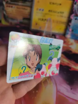 Pokemon Karte Card Carddass vending anime japanese NM Ash Mom Mr Mime Pantimos - Image 3