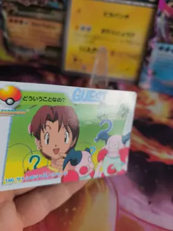 Pokemon Karte Card Carddass vending anime japanese NM Ash Mom Mr Mime Pantimos - Image 5