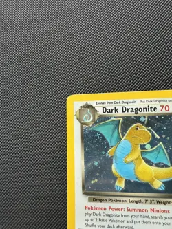 Pokemon 2000 WOTC Team Rocket Dark Dragonite Holo Card 5/82 - Image 4