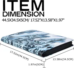 Card Binder 16 Pocket, Fits 1024 Cards - Premium 16 Pocket Ringless Card Binder - Image 3