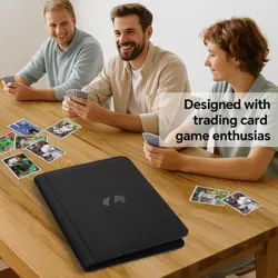 Trading Card Binder, Premium 9-Pocket Double Sided 540 Pocket PU Card Collect - Image 5