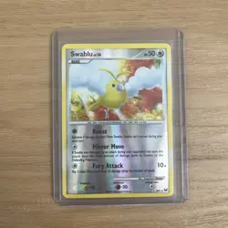 Swablu SH5 Platinum 2009 Reverse Holo Pokemon Card TCG - Image 1