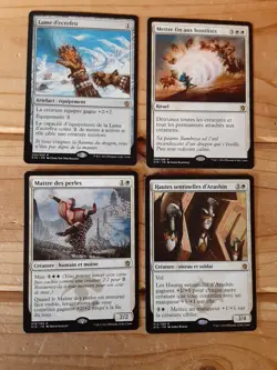 MTG Khans of Tarkir RARE/MYTHIC Lot of 44 Different - FRENCH - NM - Image 4
