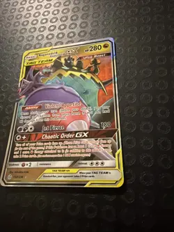 Pokemon TCG Naganadel Guzzlord GX Tag Team 158/236 Cosmic Eclipse English T01 - Image 3