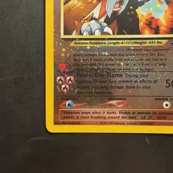 Pokemon Vintage Reverse Holo Promo #34 Entei WoTC Black Star - Image 5