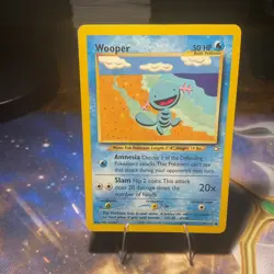 Pokemon Wooper 82/111 Neo Genesis 50HP Common Regular The Pokemon Company - Image 1