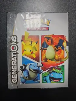 Pokemon Generations 20th Anniversary Ultra Pro 4-Pocket Binder - Image 1