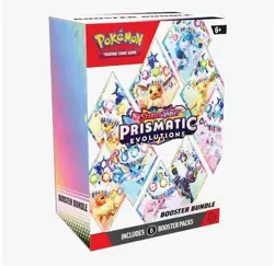 Pokemon TCG Prismatic Evolutions | Booster Bundle | Factory Sealed - Image 1