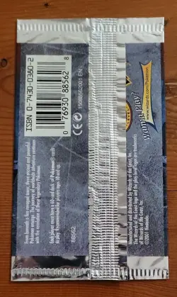 Pokemon TCG WoTC - Neo Revelation *EMPTY BOOSTER PACK* Misdreavous Wrapper 2001 - Image 2