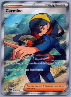 Pokemon TCG Carmine 204/167 Sv06: Twilight Masquerade Holo - Image 1