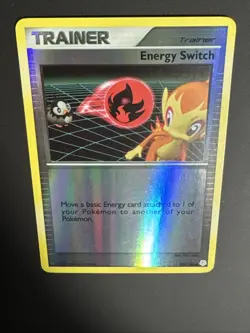 Energy Switch - Reverse Holo - 107/130 Diamond & Pearl - Pokemon TCG - 2007 NM - Image 3
