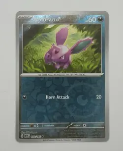 Nidoran M 32/165 Pokemon TCG S&V 151 Reverse Holo Common NM - Image 1