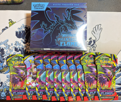 Pokemon Phantasmal Flames Elite Trainer Box (ETB) 10x Sleeved Packs All Sealed - Image 1