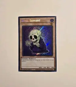 Yugioh Skull Servant BLMM-EN002 Secret Rare NM - Image 1