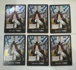 One Piece OP14 Mihawk 6 Don Cards Lot Eng - Image 1