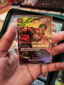 Roronoa Zoro (OP-06 Pre-Release Tournament) [Winner] P-045 - Image 1