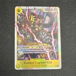 One Piece CCG Eustass 'Captain' Kid OP10-112 Foil SR 9000 Supernovas Kid Pirates - Image 1