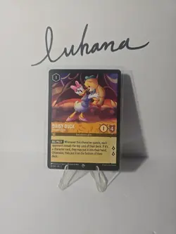 Disney Lorcana Shimmering Skies - Daisy Duck Donald's Date 16/204 Non Foil Card - Image 1