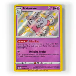 Pokemon - Hatterene - SV056/SV122 - SWSH Shining Fates - Shiny Vault Card - Image 1