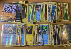 Huge 50 Card Sun & Moon XY Holo Reverse Holo Lot Tons Of Value Rares LP/NM - Image 1
