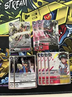 Digimon Card Game Xros Heart Misc. Lot - Image 1