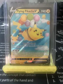Pokemon Celebrations Flying Pikachu v Holo Card 006/025 Ultra Rare NM Condition - Image 3