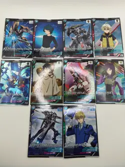 Gundam arsenal base card 10 piece set BANDAI JAPAN TCG - Image 1
