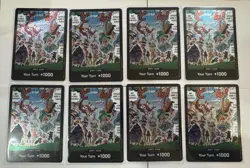 One Piece OP14 Egghead 8 Don Cards Lot Eng - Image 1